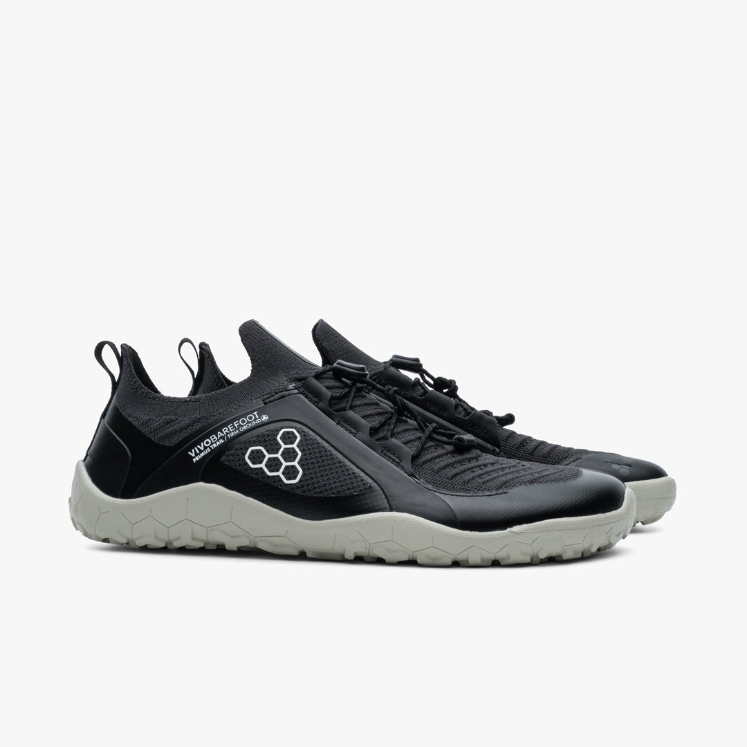 Vivobarefoot PRIMUS TRAIL KNIT FG WOMENS OBSIDIAN SANDSTONE