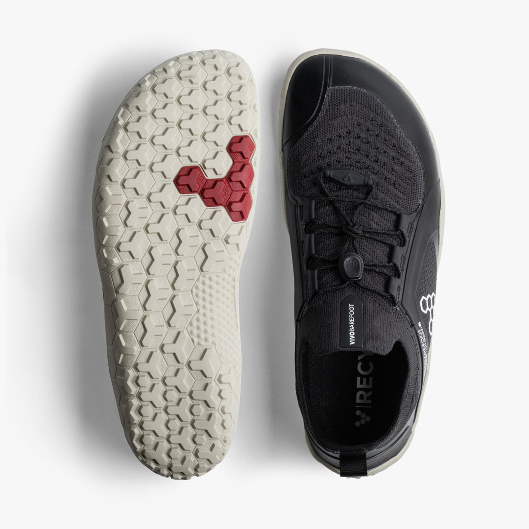Vivobarefoot PRIMUS TRAIL KNIT FG WOMENS OBSIDIAN SANDSTONE