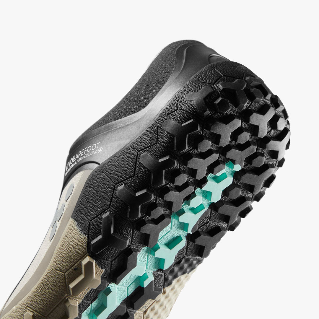 Vivobarefoot PRIMUS TRAIL III ALL WEATHER FG WOMENS PEBBLE