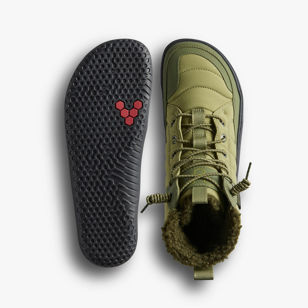 Vivobarefoot GOBI HIBER WOMENS OLIVE GREEN