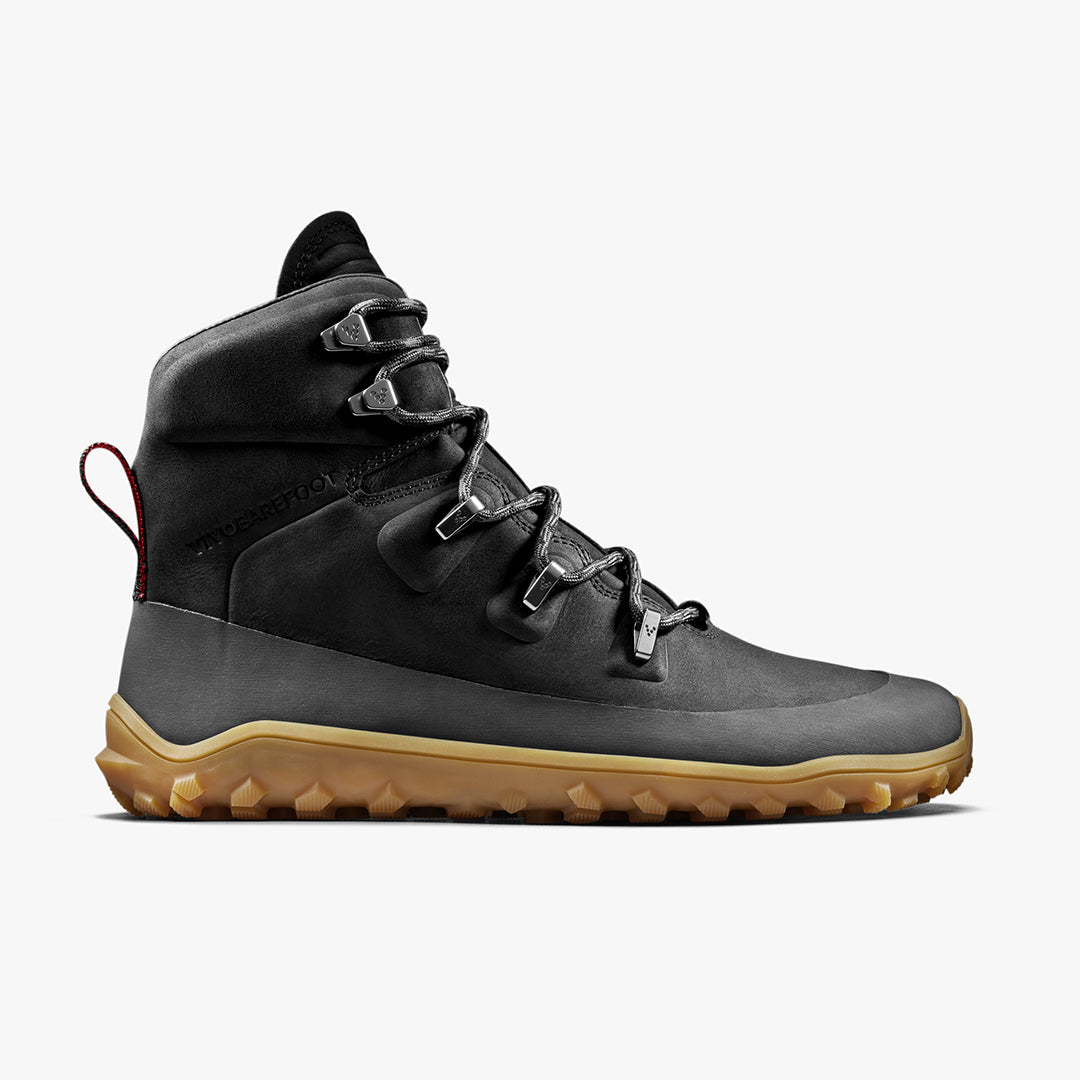 Vivobarefoot TRACKER LEATHER AT WOMENS OBSIDIAN