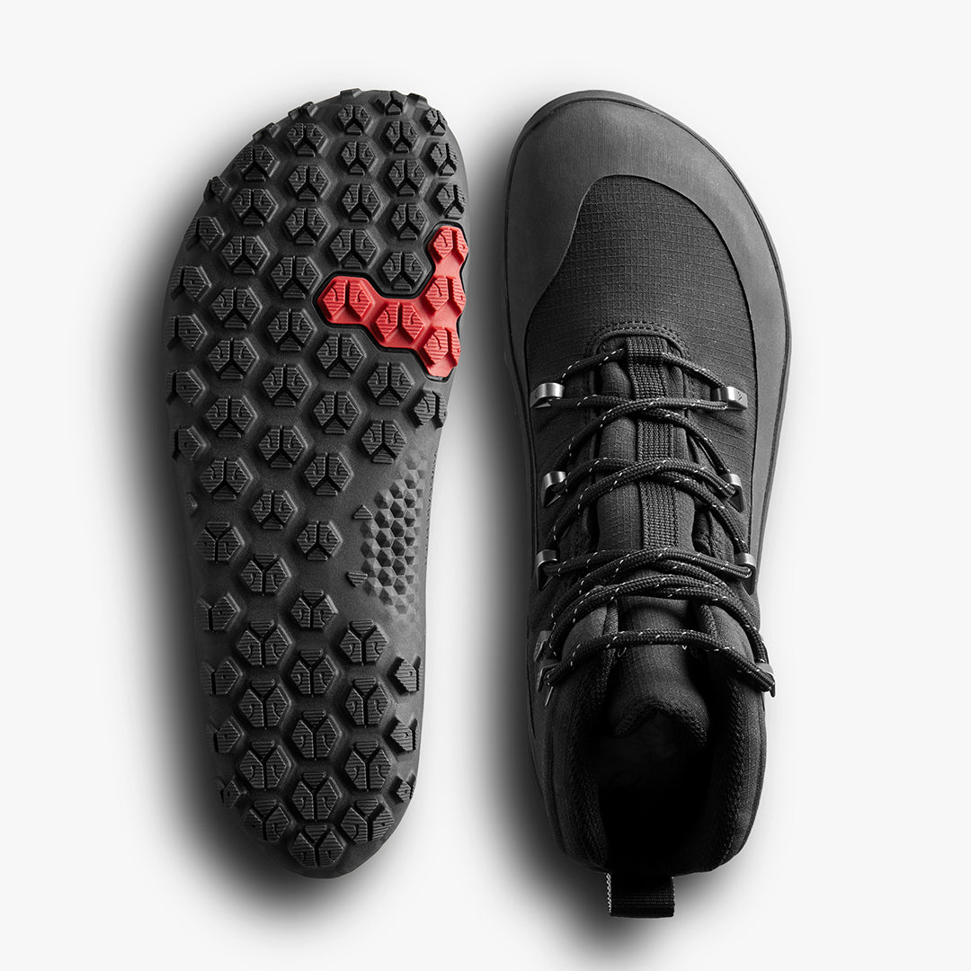 Vivobarefoot TRACKER TEXTILE AT WOMENS OBSIDIAN