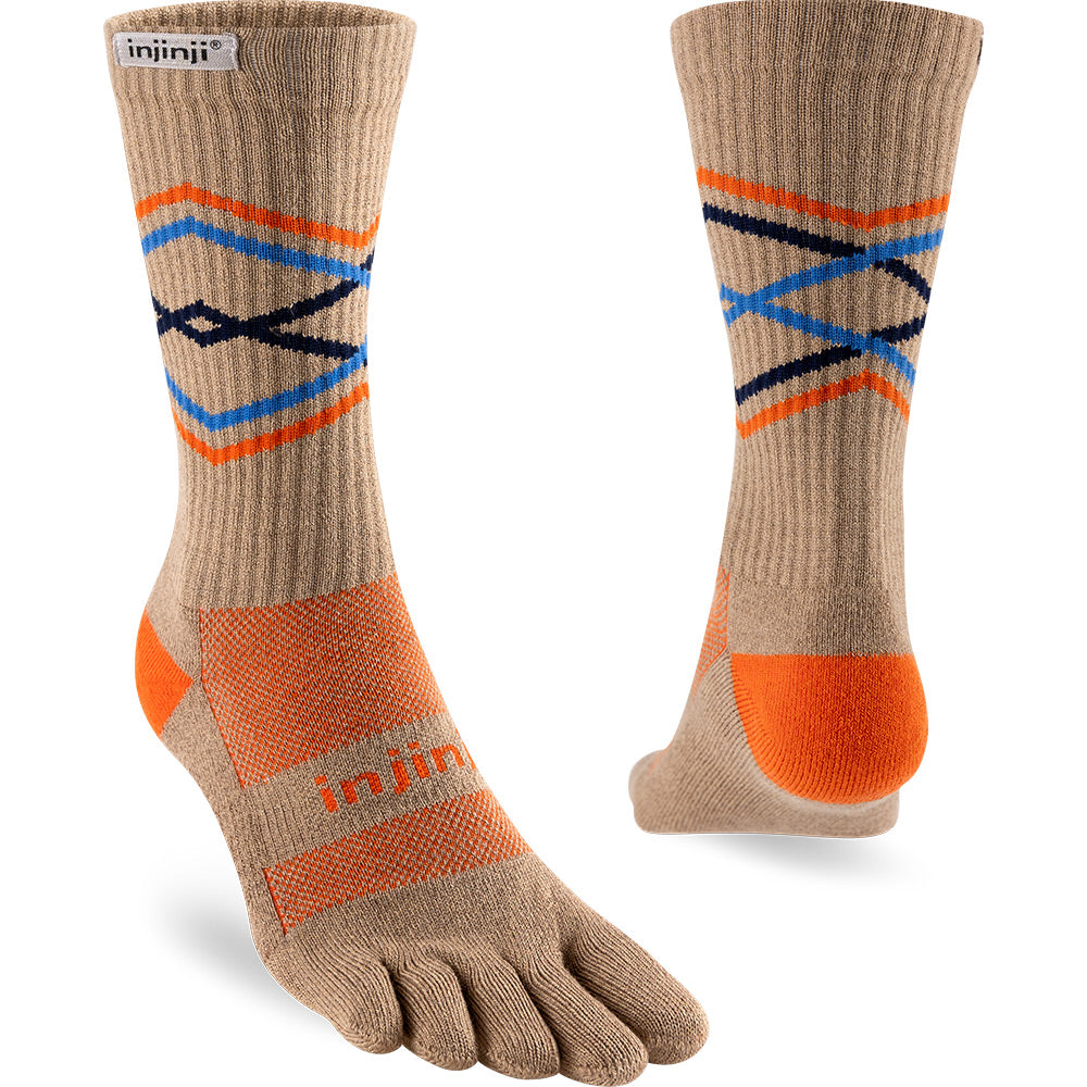 Calcetines INJINJI TRAIL MIDWEIGHT CREW Grain