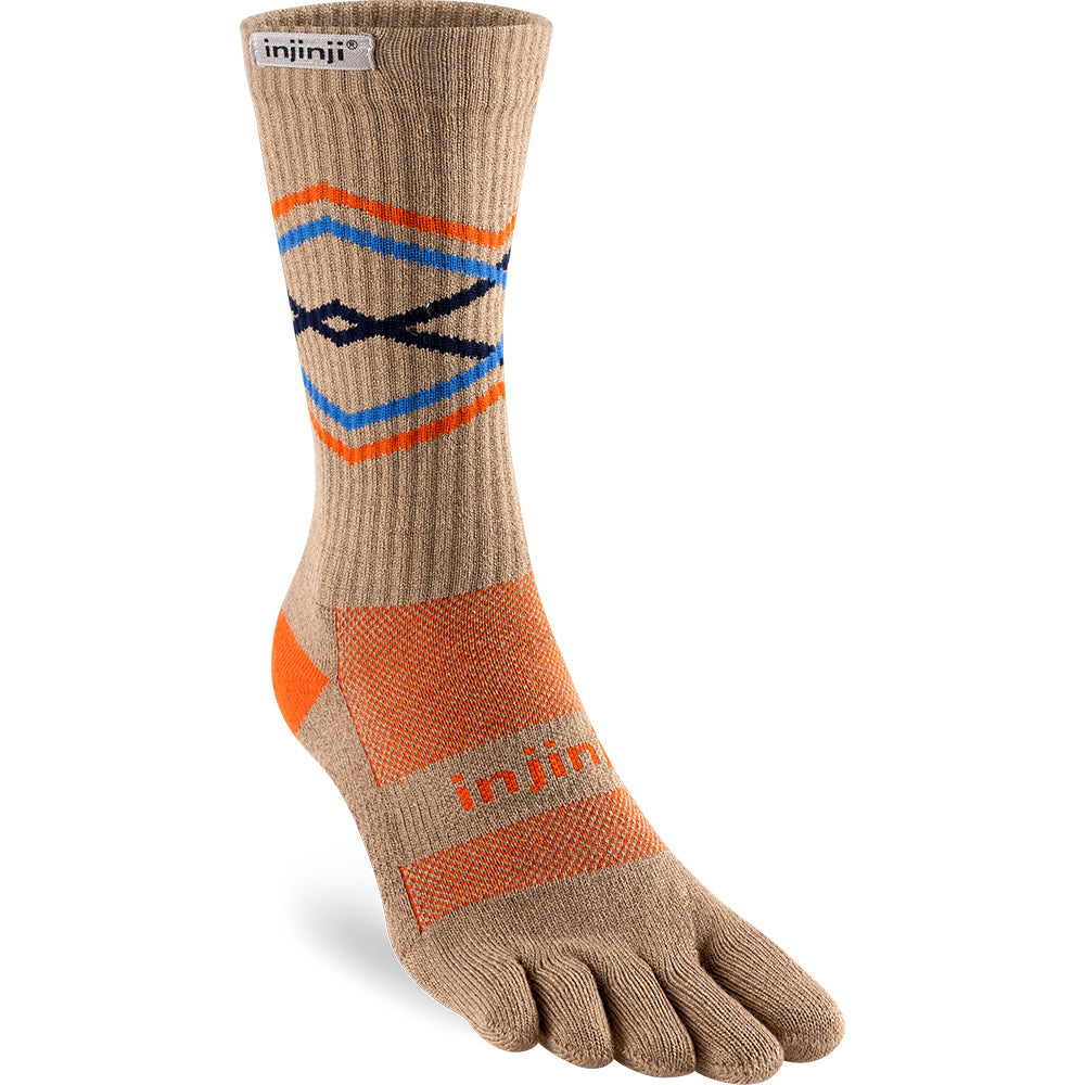 Calcetines INJINJI TRAIL MIDWEIGHT CREW Grain