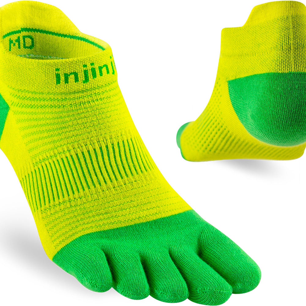 Calcetines INJINJI RUN LIGHTWEIGHT NO-SHOW Clover