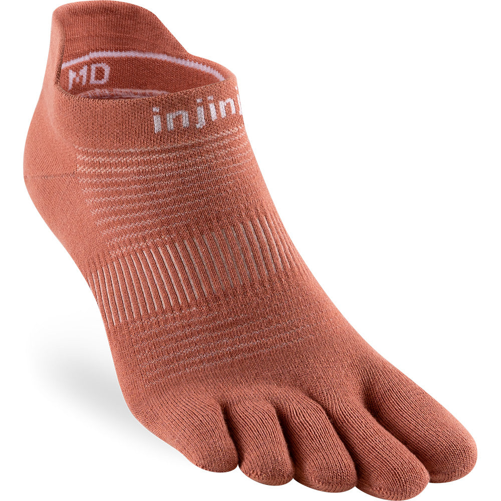 Calcetines INJINJI RUN LIGHTWEIGHT NO-SHOW Rust