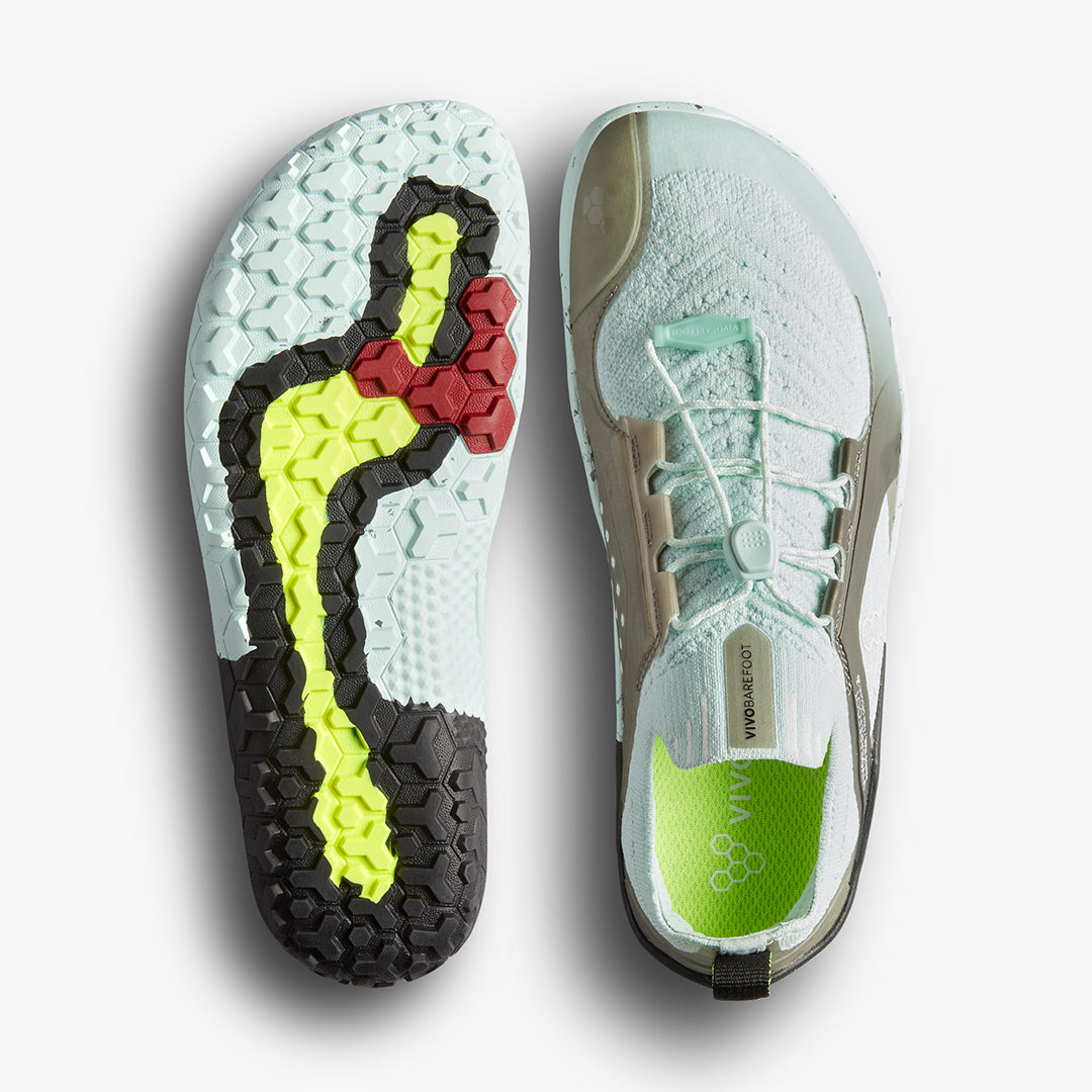 Vivobarefoot PRIMUS TRAIL KNIT FG MENS SOOTHING SEA