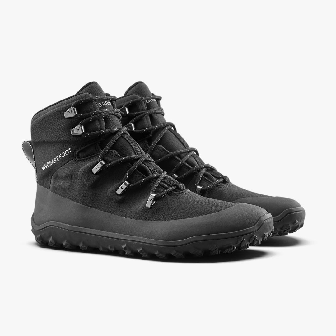 Vivobarefoot TRACKER TEXTILE AT MENS OBSIDIAN