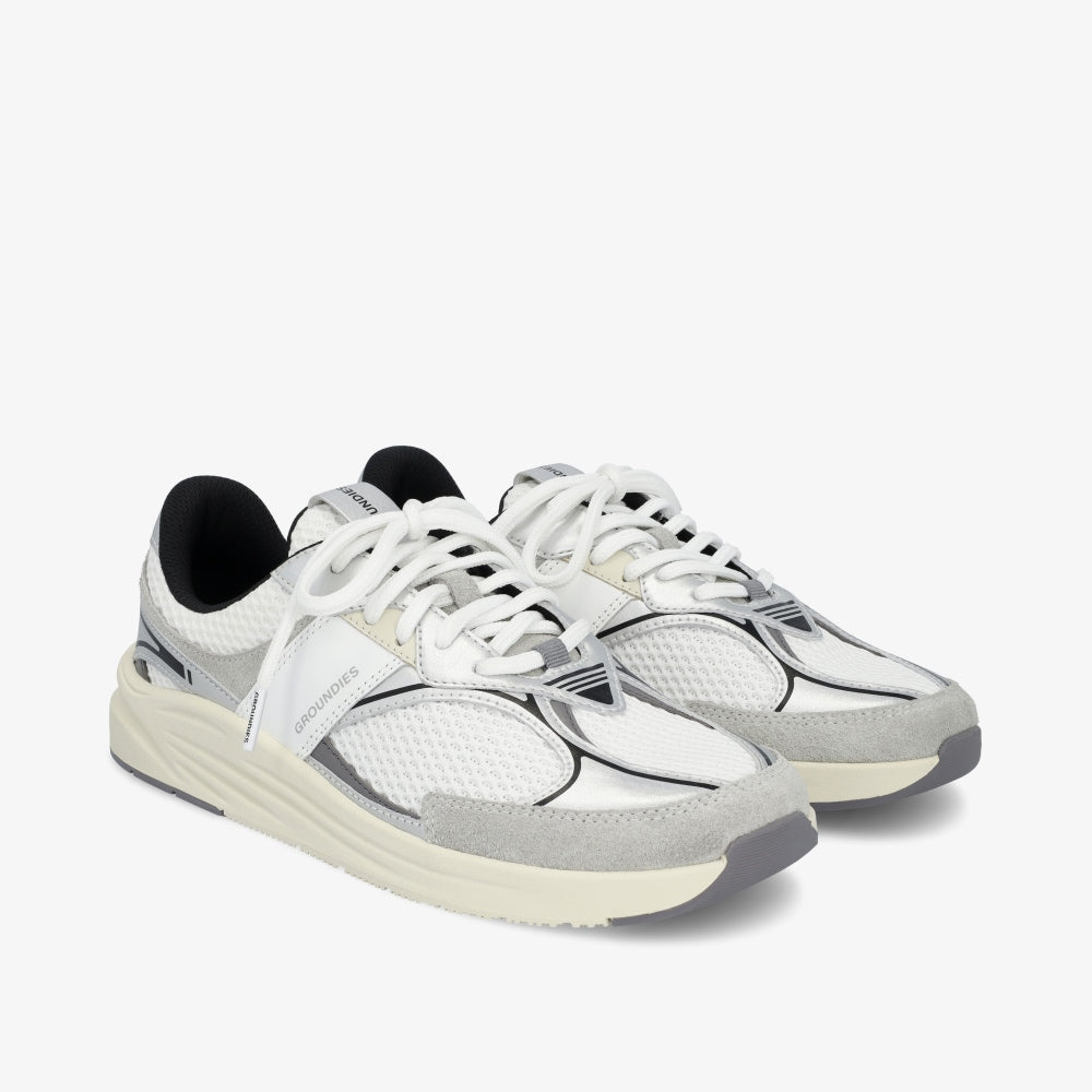 Groundies Starlite 2.0 - White/Silver/Black