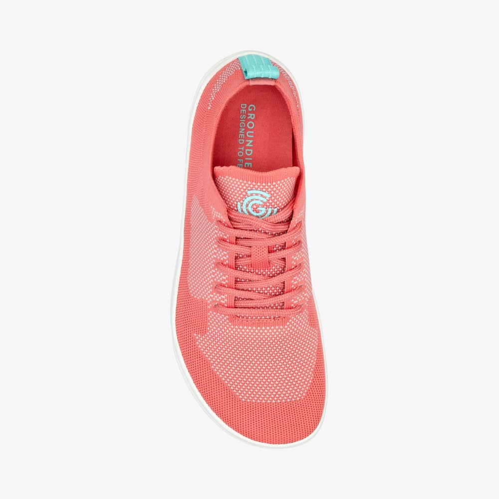 Groundies Active Knit Women - Bright Peach/Aqua