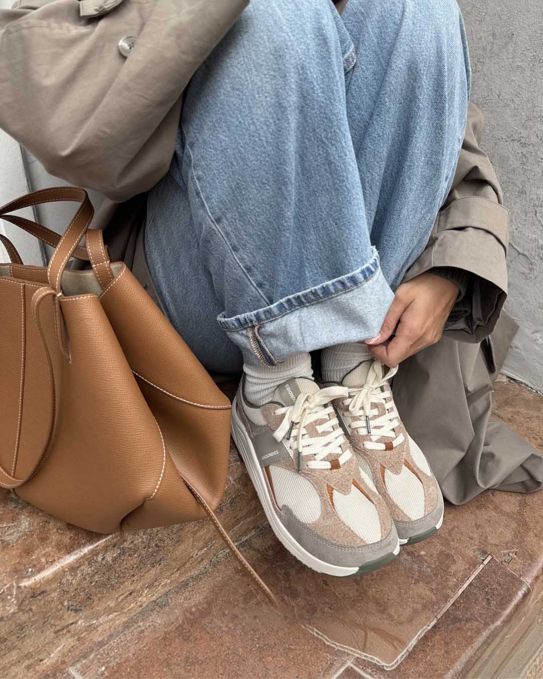 Groundies Starlite 2.0 - Beige/Caramel