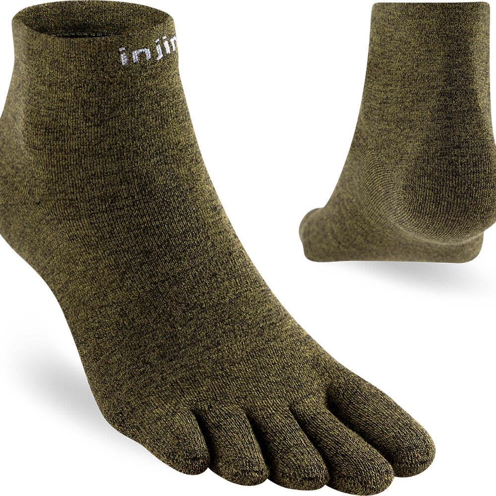 Calcetines INJINJI Liner Mini-Crew Pine