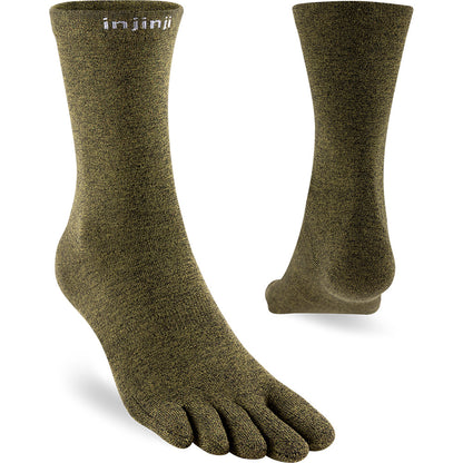 Calcetines INJINJI Liner Crew Pine