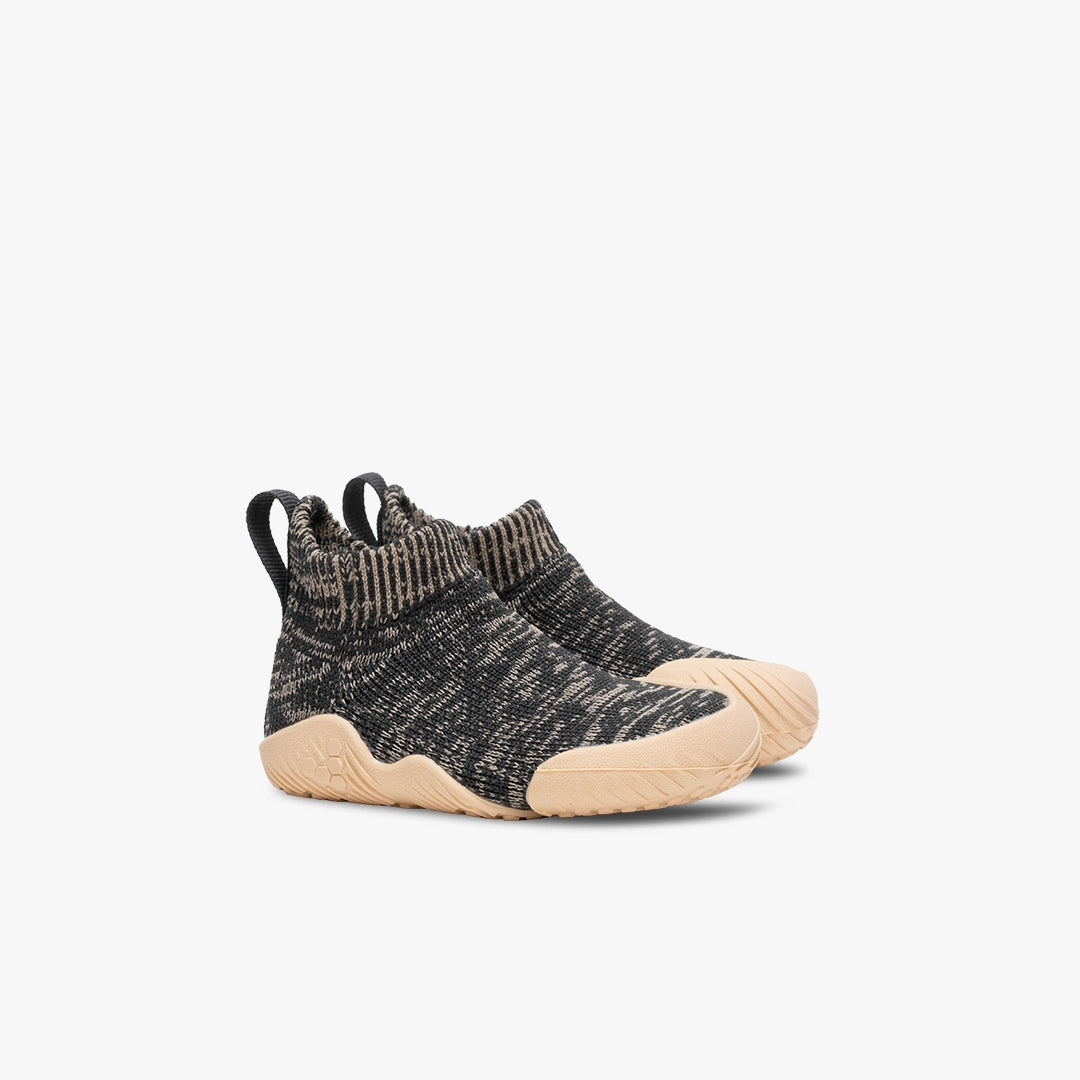 Vivobarefoot PLUMA KNIT TODDLERS WOODLAND GREY