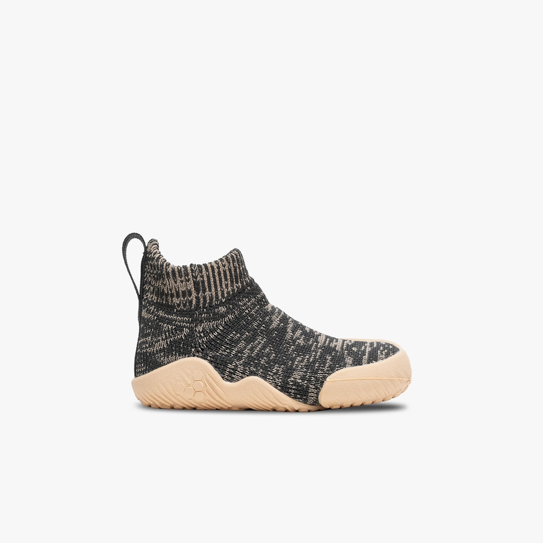 Vivobarefoot PLUMA KNIT TODDLERS WOODLAND GREY