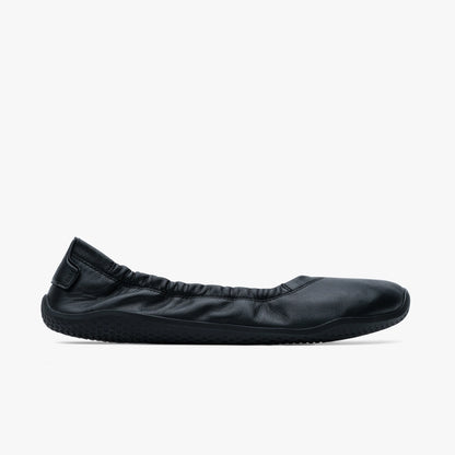 Vivobarefoot PRIMUS ASANA YIN BALLERINA LEATHER WOMENS OBSIDIAN