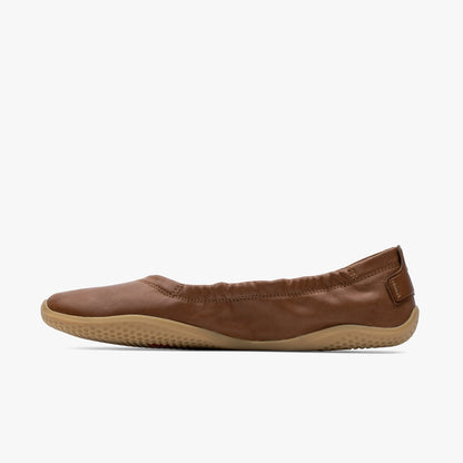 Vivobarefoot PRIMUS ASANA YIN BALLERINA LEATHER WOMENS TAN