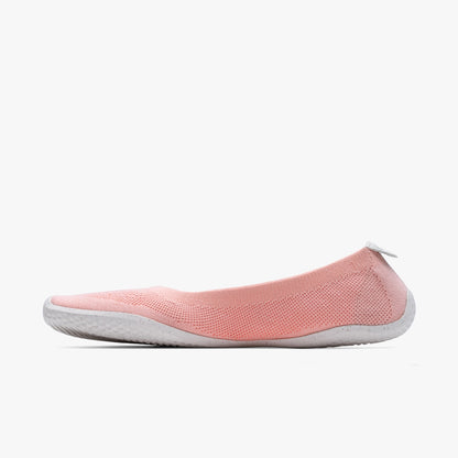 Vivobarefoot PRIMUS ASANA YIN BALLERINA KNIT WOMENS PEACH MELBA