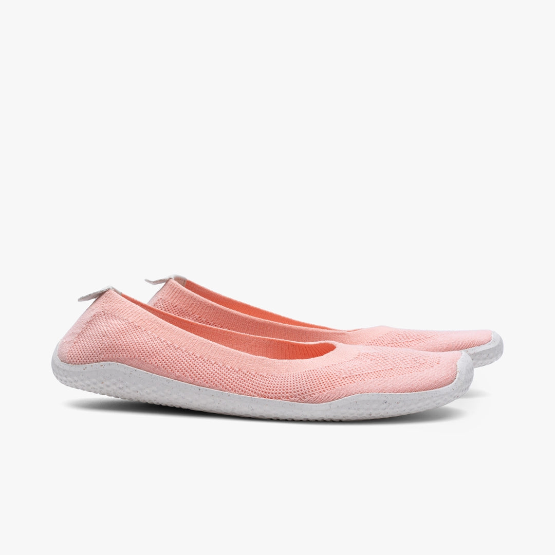 Vivobarefoot PRIMUS ASANA YIN BALLERINA KNIT WOMENS PEACH MELBA