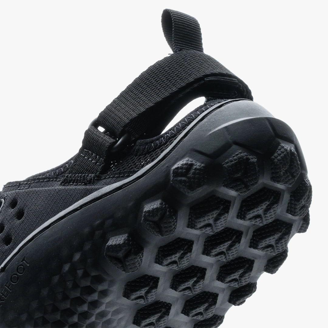 Vivobarefoot TRACKER SANDAL WOMENS OBSIDIAN