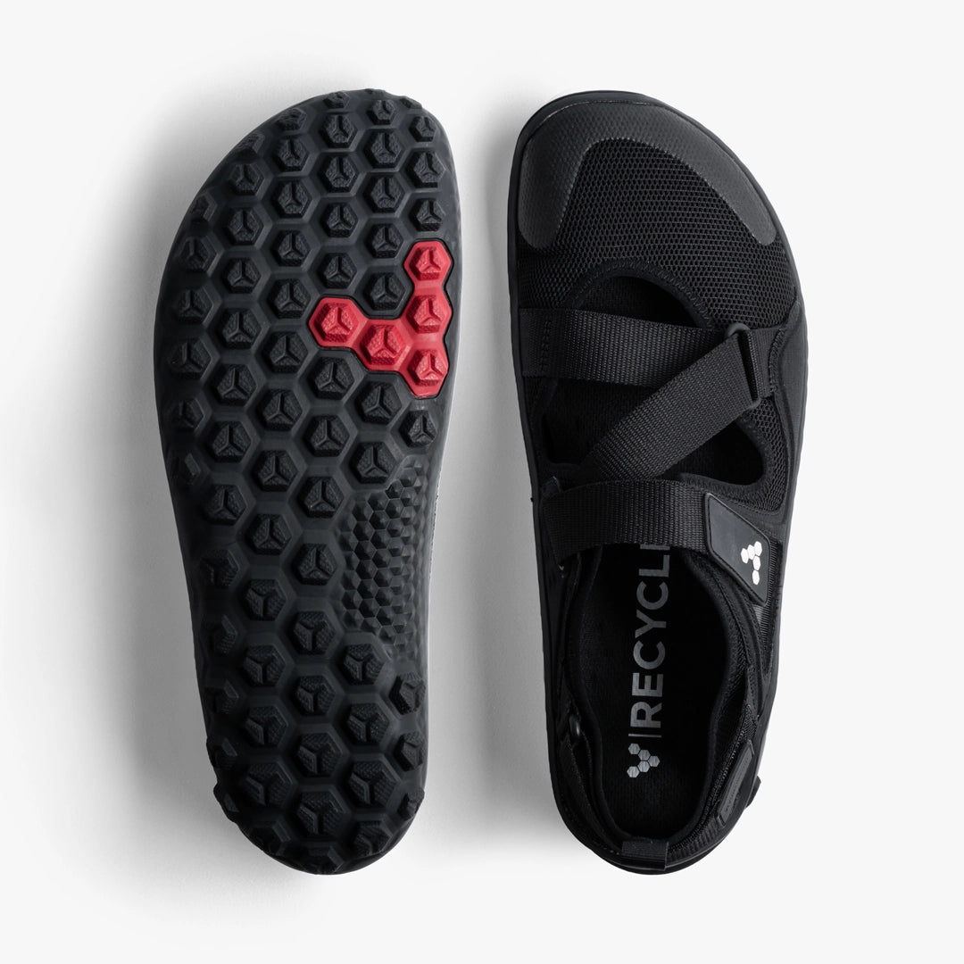 Vivobarefoot TRACKER SANDAL WOMENS OBSIDIAN