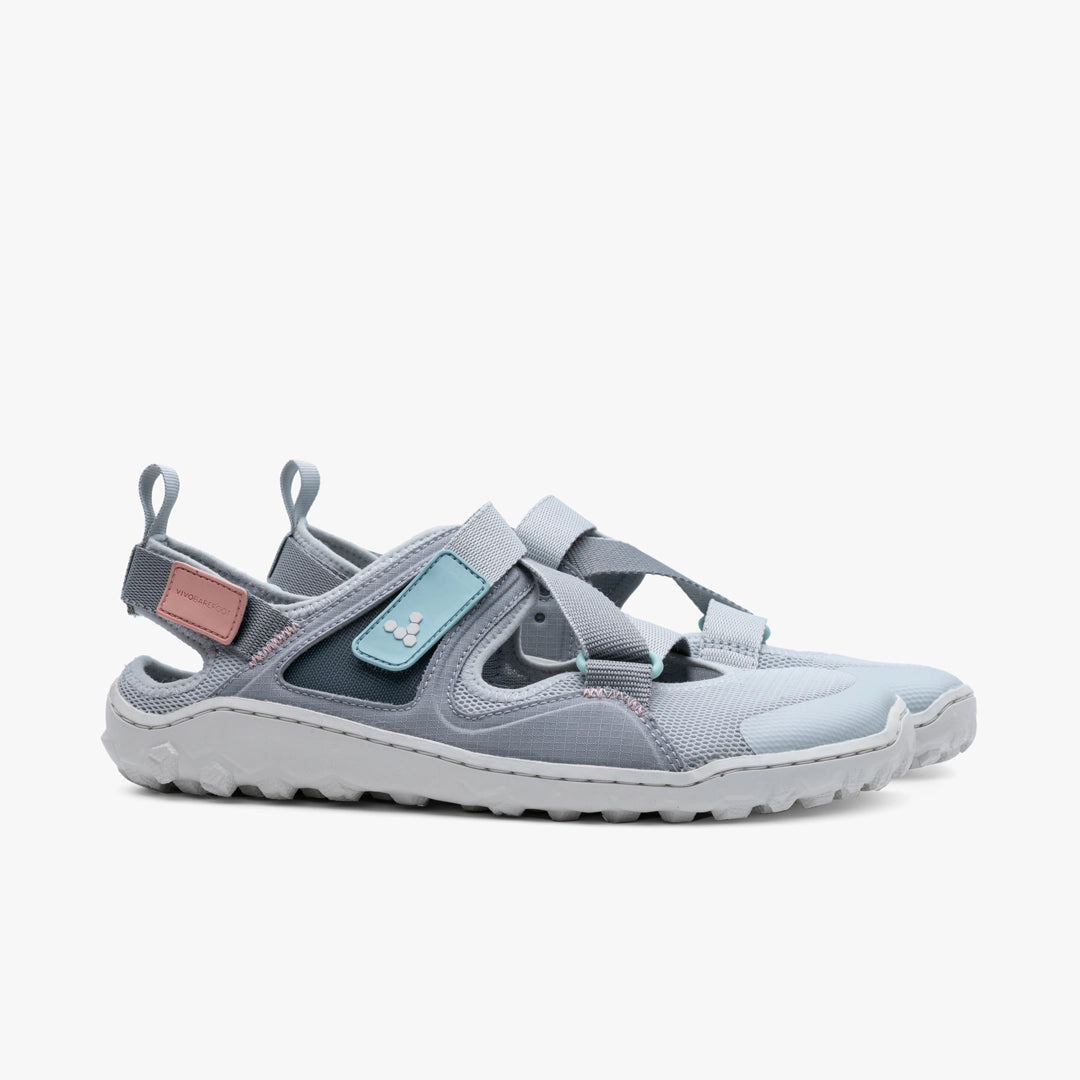 Vivobarefoot TRACKER SANDAL WOMENS GLACIER GREY