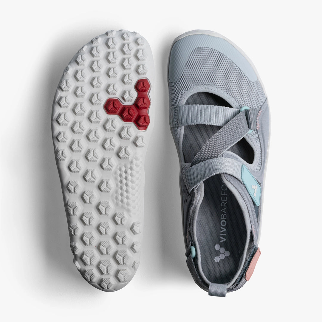 Vivobarefoot TRACKER SANDAL WOMENS GLACIER GREY