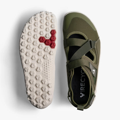 Vivobarefoot TRACKER SANDAL WOMENS OLIVE