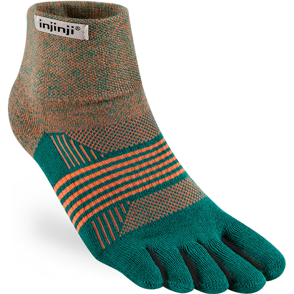 Calcetines INJINJI WOMEN'S TRAIL MIDWEIGHT MINI-CREW Tidepool