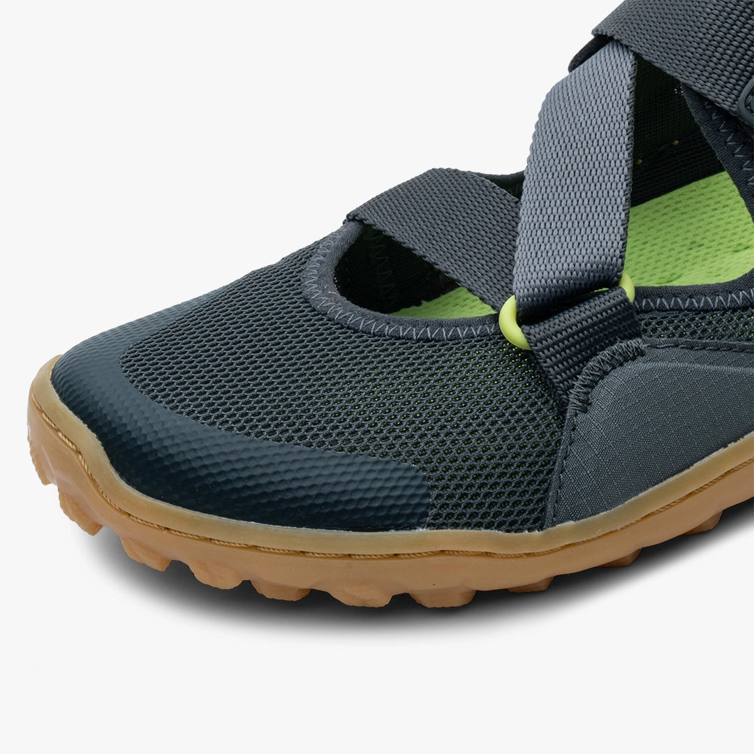 Vivobarefoot TRACKER SANDAL MENS CHARCOAL/GUM