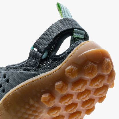 Vivobarefoot TRACKER SANDAL MENS CHARCOAL/GUM