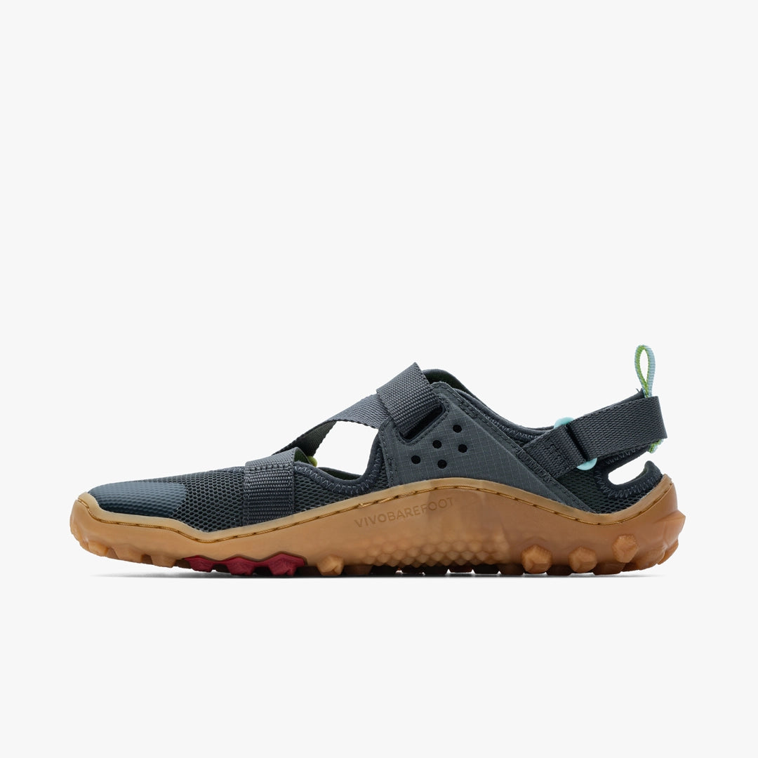 Vivobarefoot TRACKER SANDAL MENS CHARCOAL/GUM