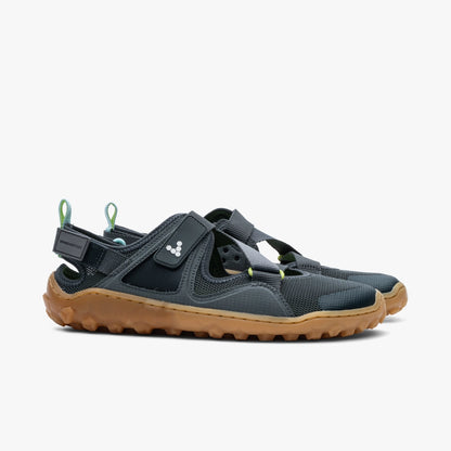 Vivobarefoot TRACKER SANDAL MENS CHARCOAL/GUM