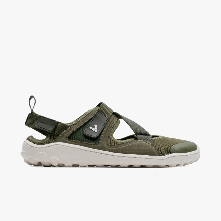 Vivobarefoot TRACKER SANDAL MENS OLIVE