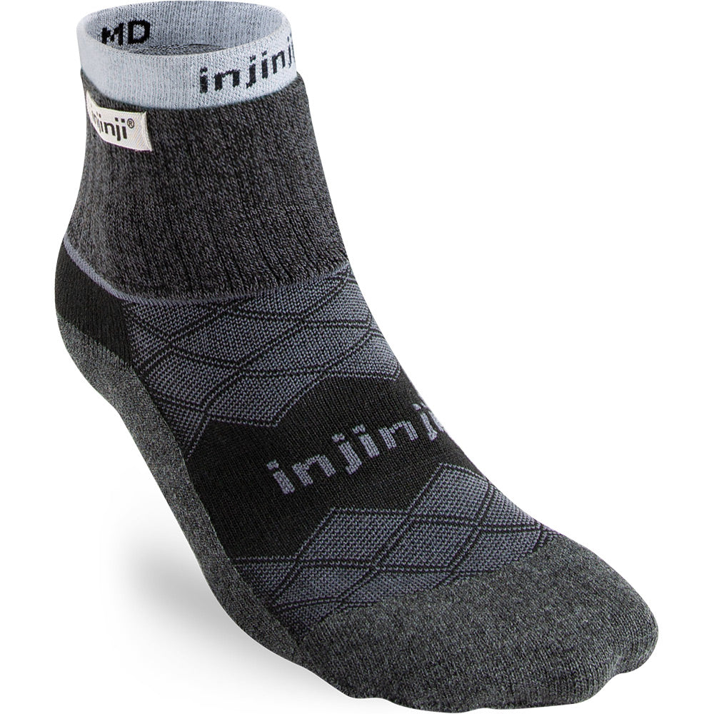 Calcetines INJINJI MEN'S LINER + RUNNER Black