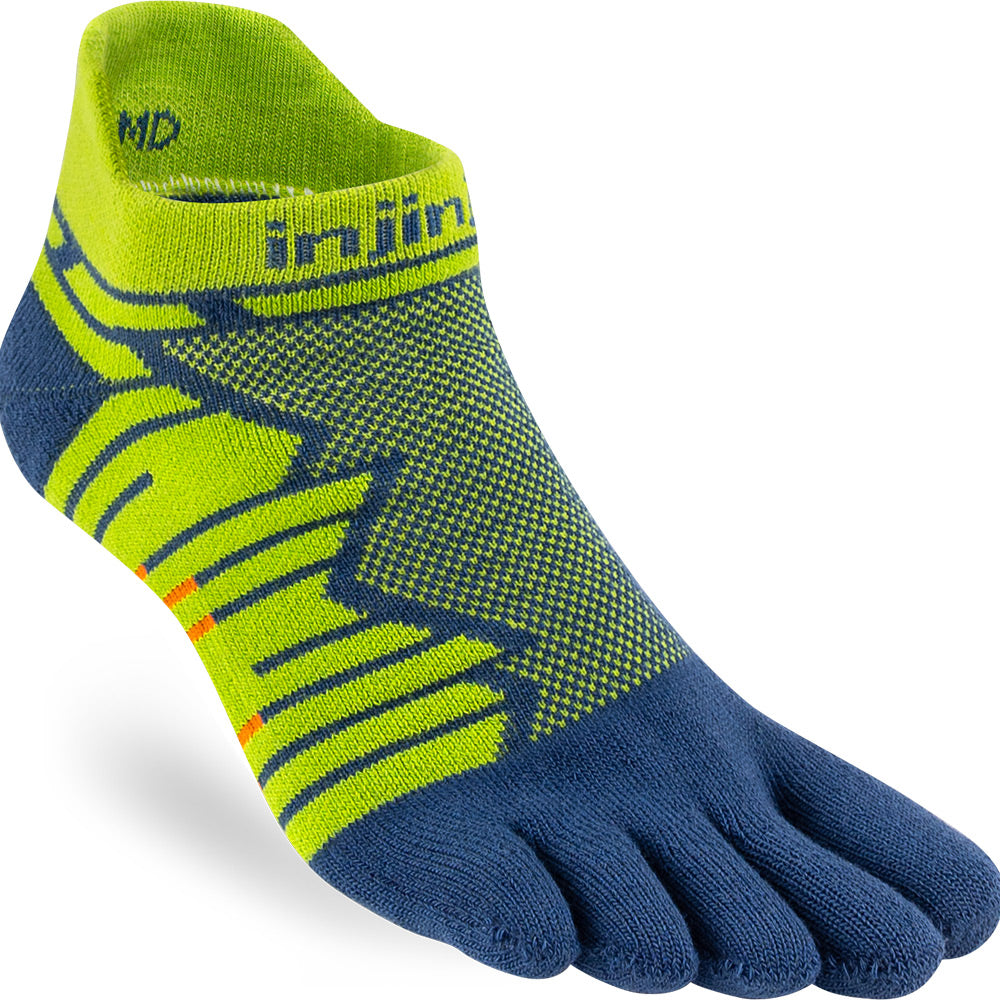 Calcetines INJINJI ULTRA RUN TECHNICAL NO SHOW Moss