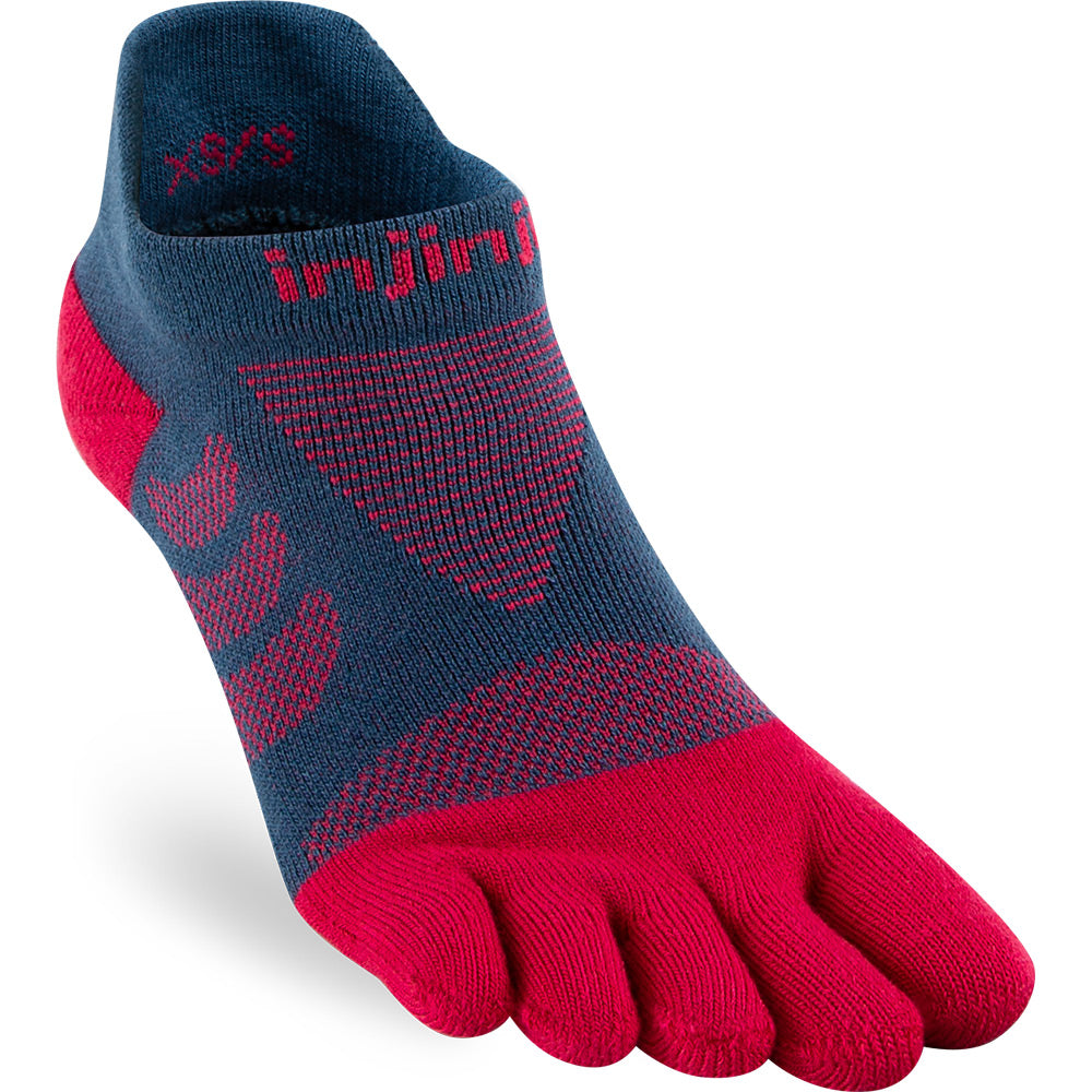 Calcetines INJINJI WOMEN'S ULTRA RUN TECHNICAL NO SHOW Berry