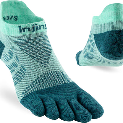 Calcetines INJINJI WOMEN'S ULTRA RUN TECHNICAL NO SHOW Glacier