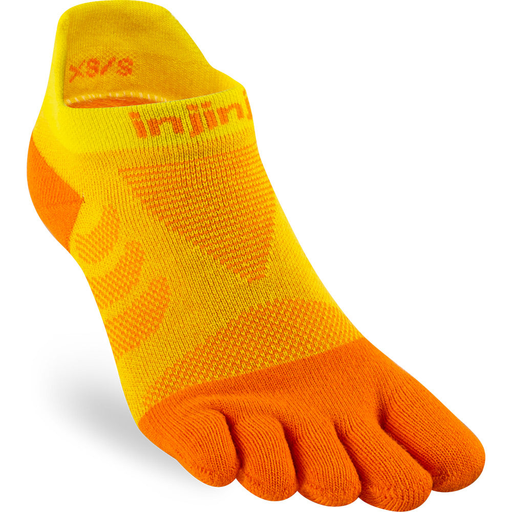 Calcetines INJINJI WOMEN'S ULTRA RUN TECHNICAL NO SHOW Sunflower