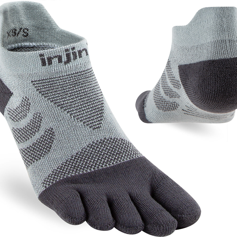 Calcetines INJINJI WOMEN'S ULTRA RUN TECHNICAL NO SHOW Slate