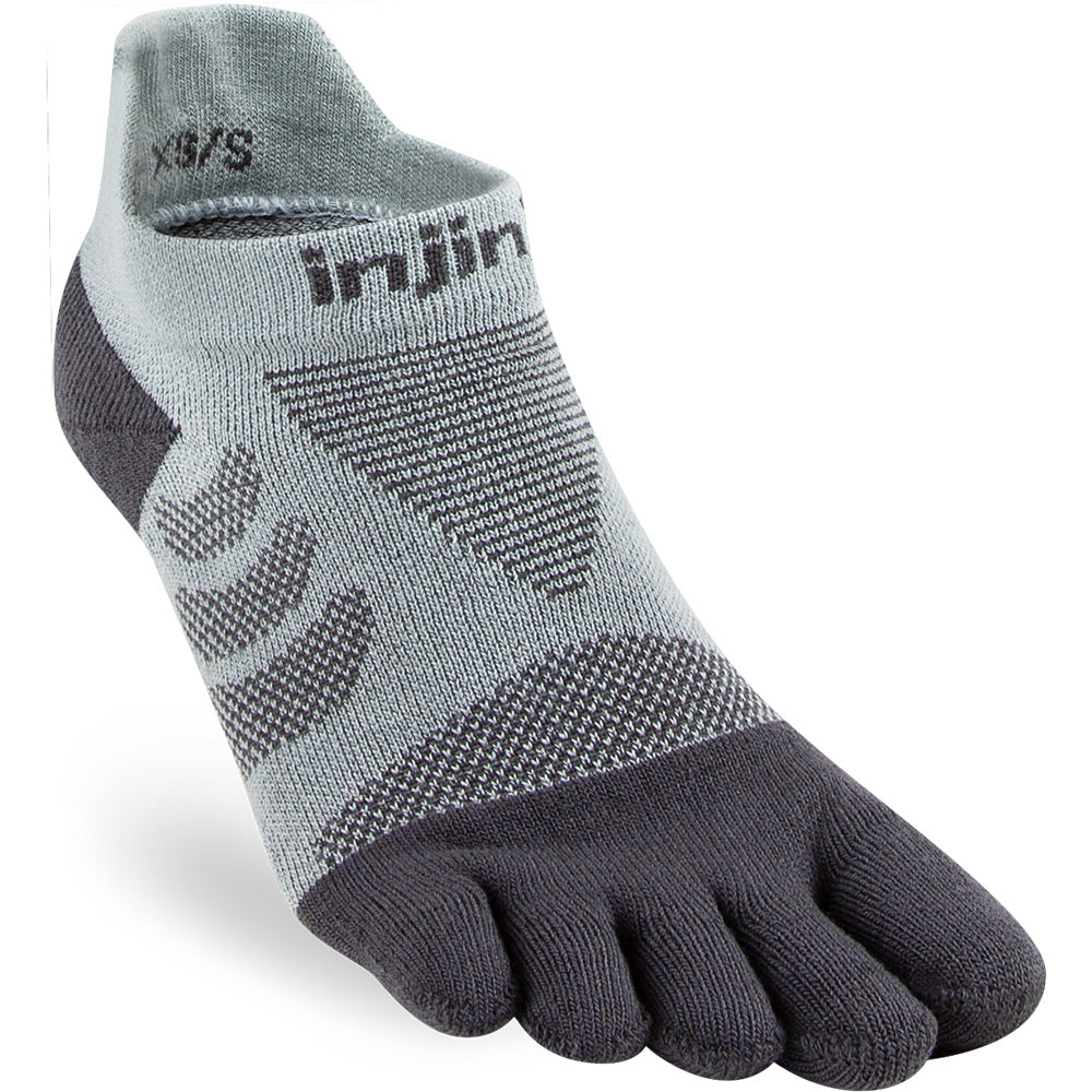 Calcetines INJINJI WOMEN'S ULTRA RUN TECHNICAL NO SHOW Slate