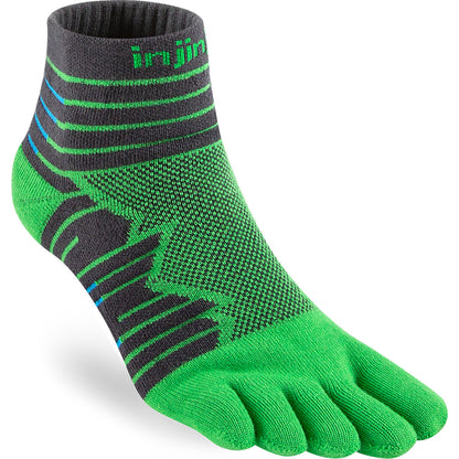 Calcetines INJINJI ULTRA RUN MINI-CREW Emerald