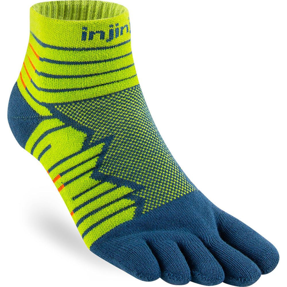 Calcetines INJINJI ULTRA RUN MINI-CREW Moss