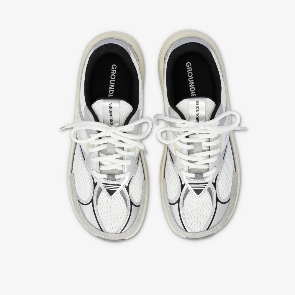 Groundies Starlite 2.0 - White/Silver/Black